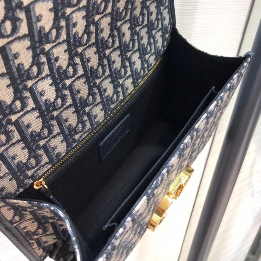 Dior Montaigne 30 , Colorful oblique canvas with gold hardware