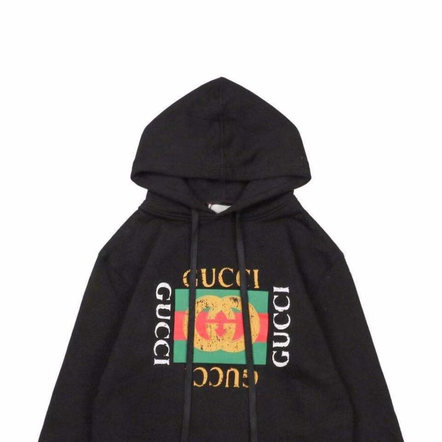 Sweater , black Fabric with hood