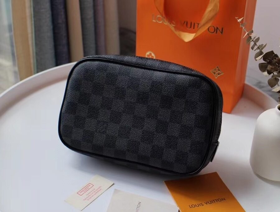 TOILET POUCH PMCoated Canvas