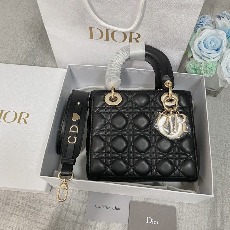 LADY DIOR MY ABCDIOR BAGBlack
