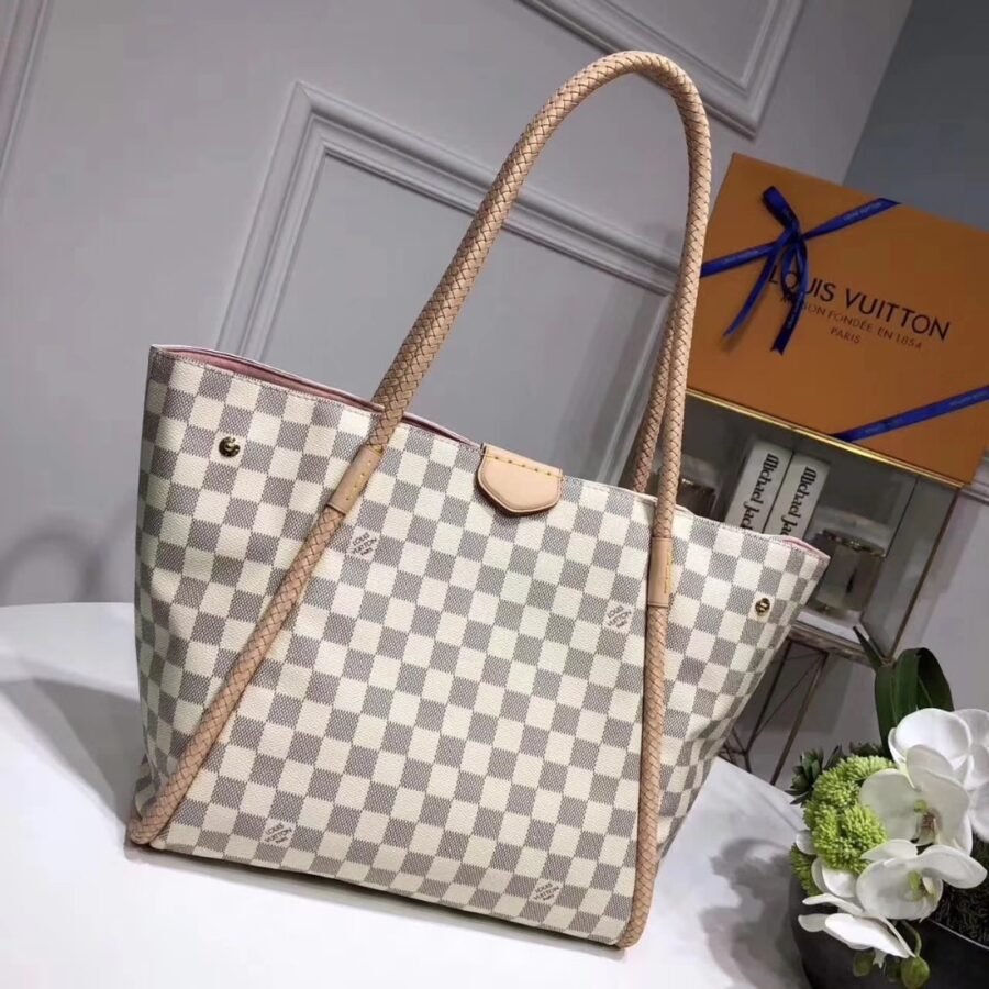 PROPRIANODamier Azur coated canvasexterior